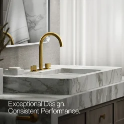 Bathroom sink faucet spout with Tube design, 1.2 gpm^Kohler Discount