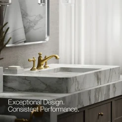 Bathroom sink faucet spout with Bell design, 1.2 gpm^Kohler New