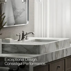 Bathroom sink faucet spout with Bell design, 1.2 gpm^Kohler New