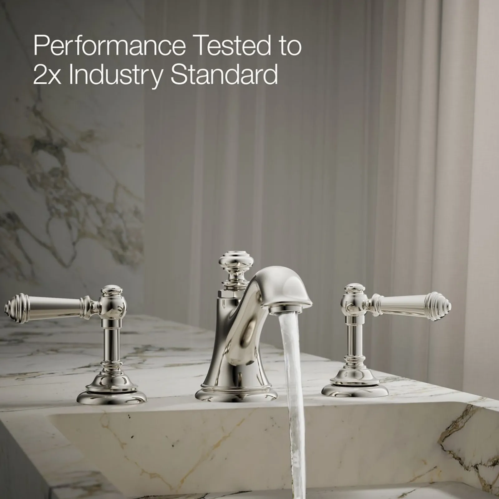 Bathroom sink faucet spout with Bell design, 1.2 gpm^Kohler New