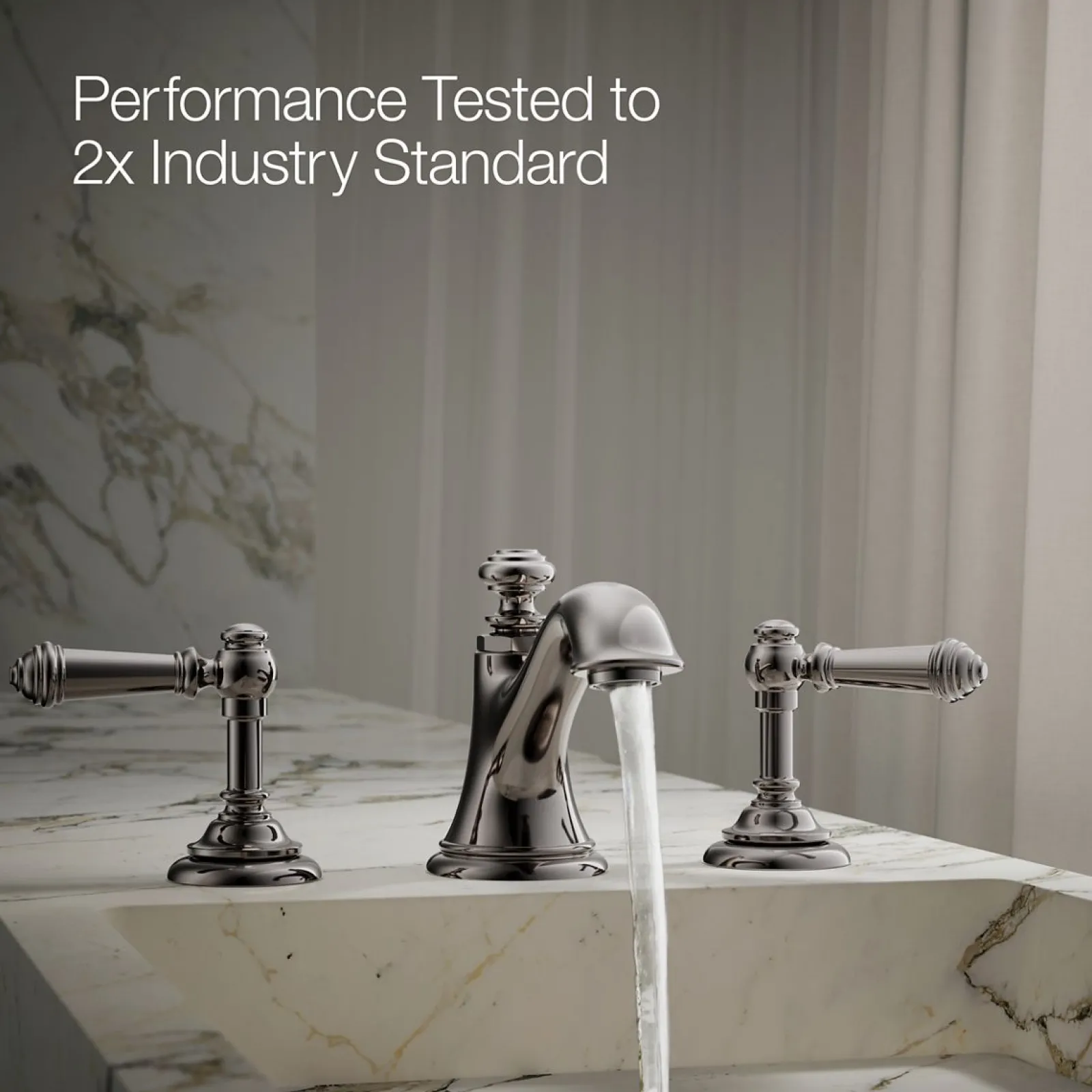 Bathroom sink faucet spout with Bell design, 1.2 gpm^Kohler New