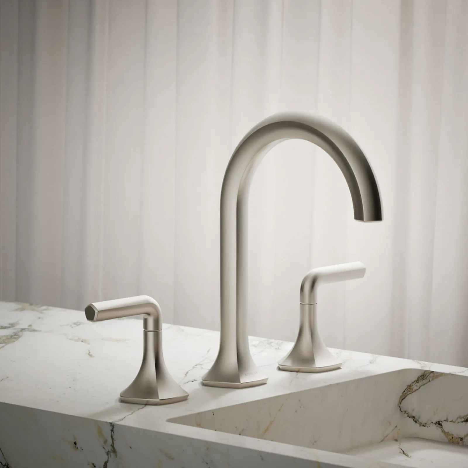 Bathroom sink faucet spout with Cane design, 1.2 gpm^Kohler Clearance