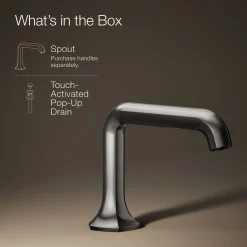 Bathroom sink faucet spout with Straight design, 1.2 gpm^Kohler Discount
