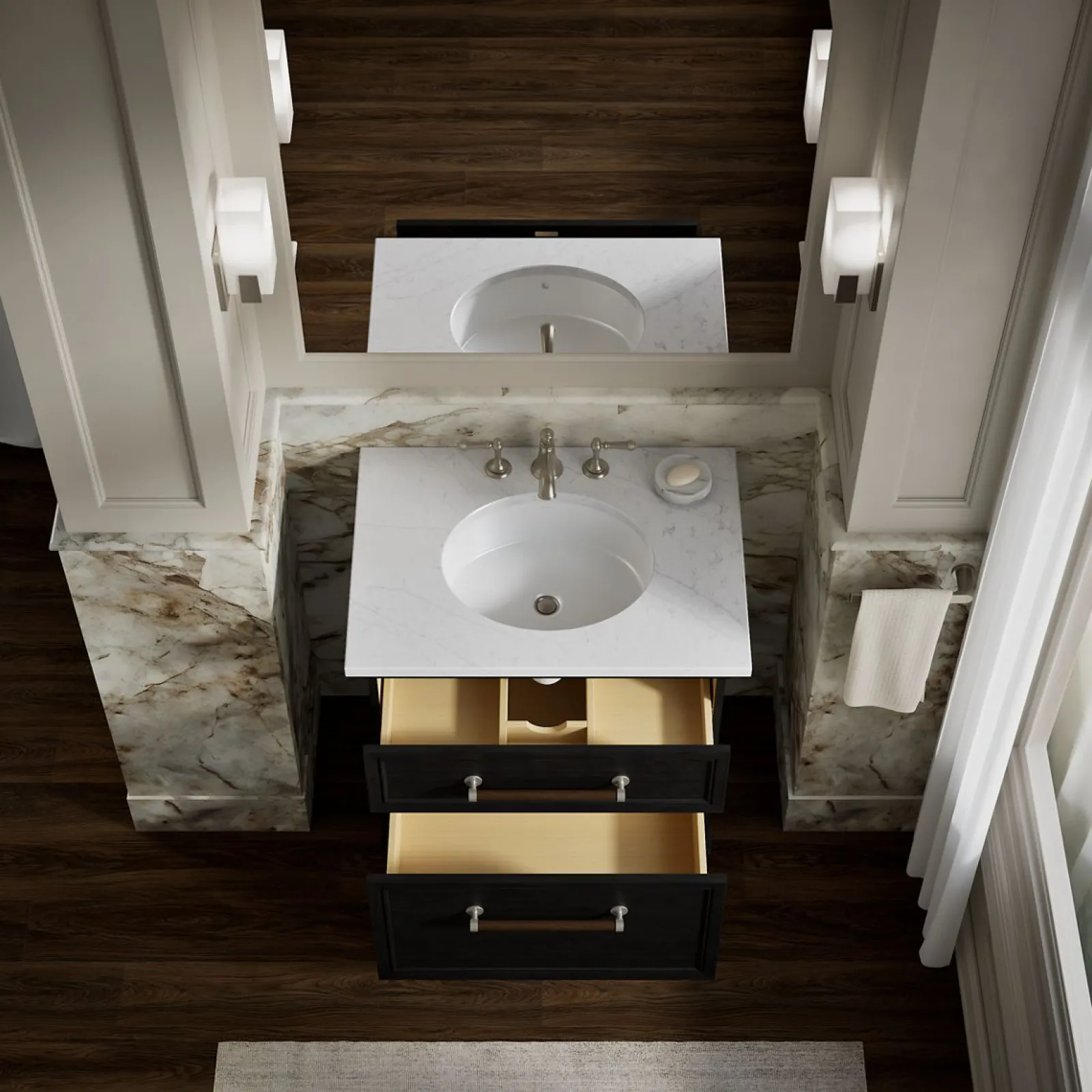 30" bathroom vanity cabinet^Kohler Sale