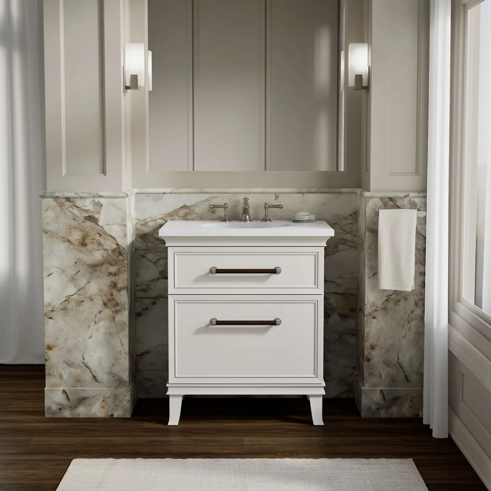 30" bathroom vanity cabinet^Kohler Sale