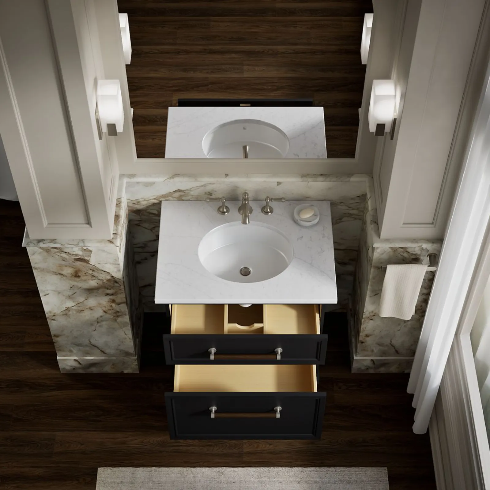 30" bathroom vanity cabinet^Kohler Sale