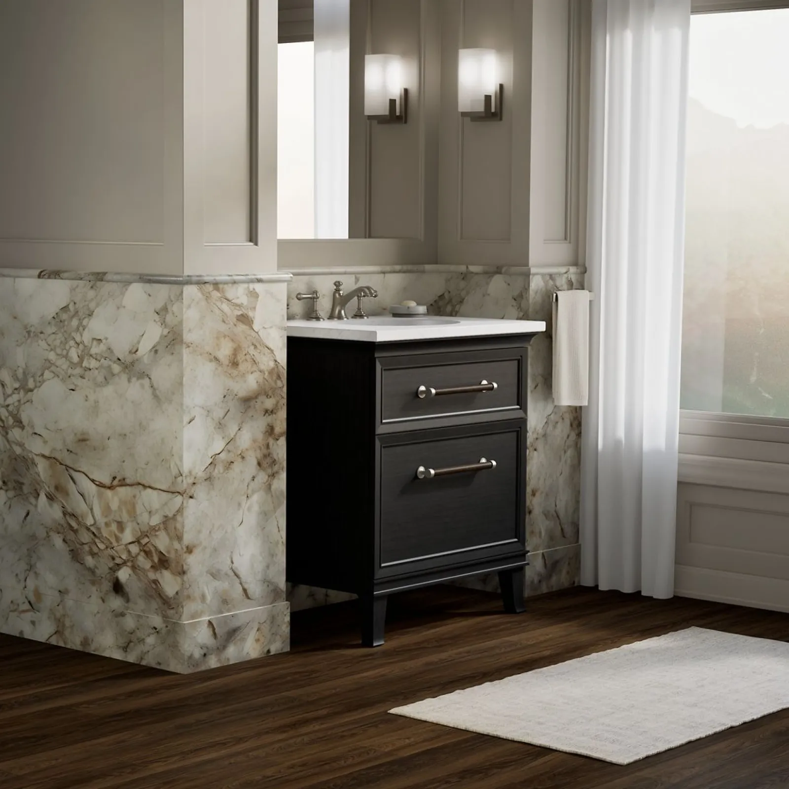 30" bathroom vanity cabinet^Kohler Sale