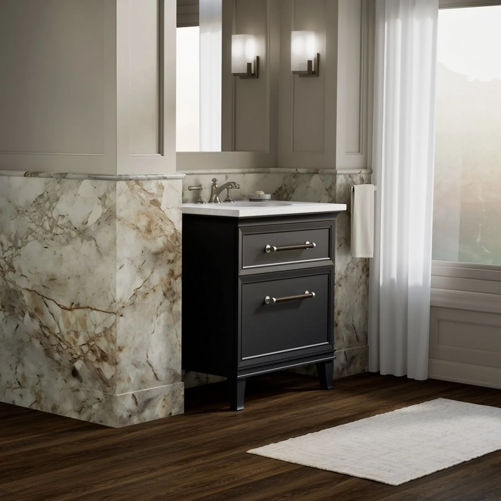 30" bathroom vanity cabinet^Kohler Sale