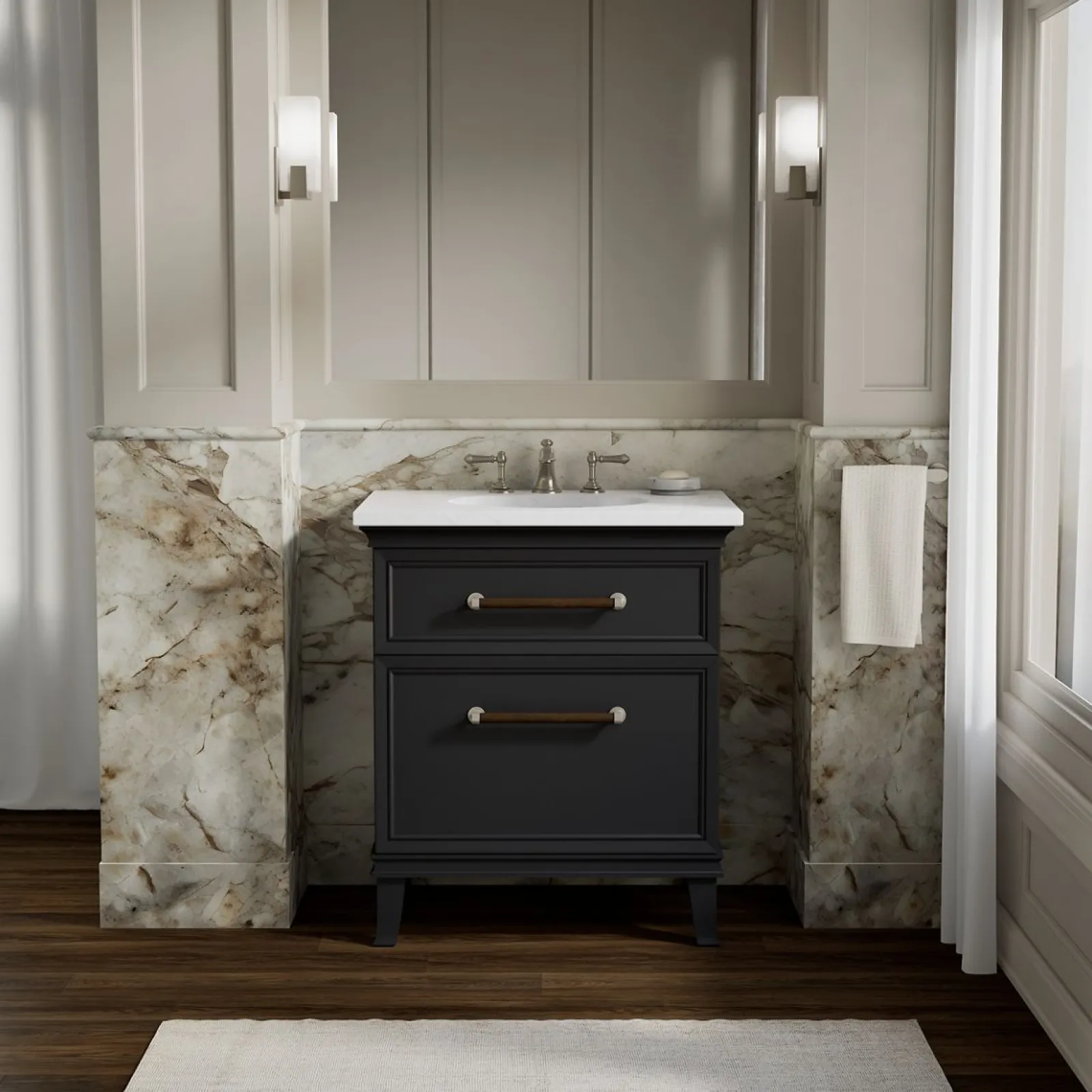 30" bathroom vanity cabinet^Kohler Sale