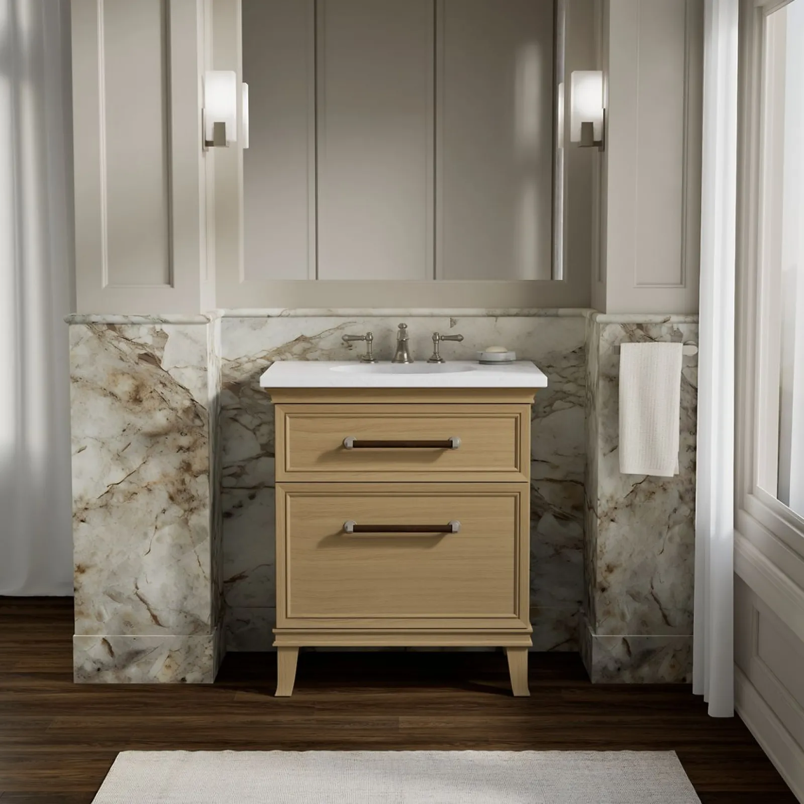 30" bathroom vanity cabinet^Kohler Sale