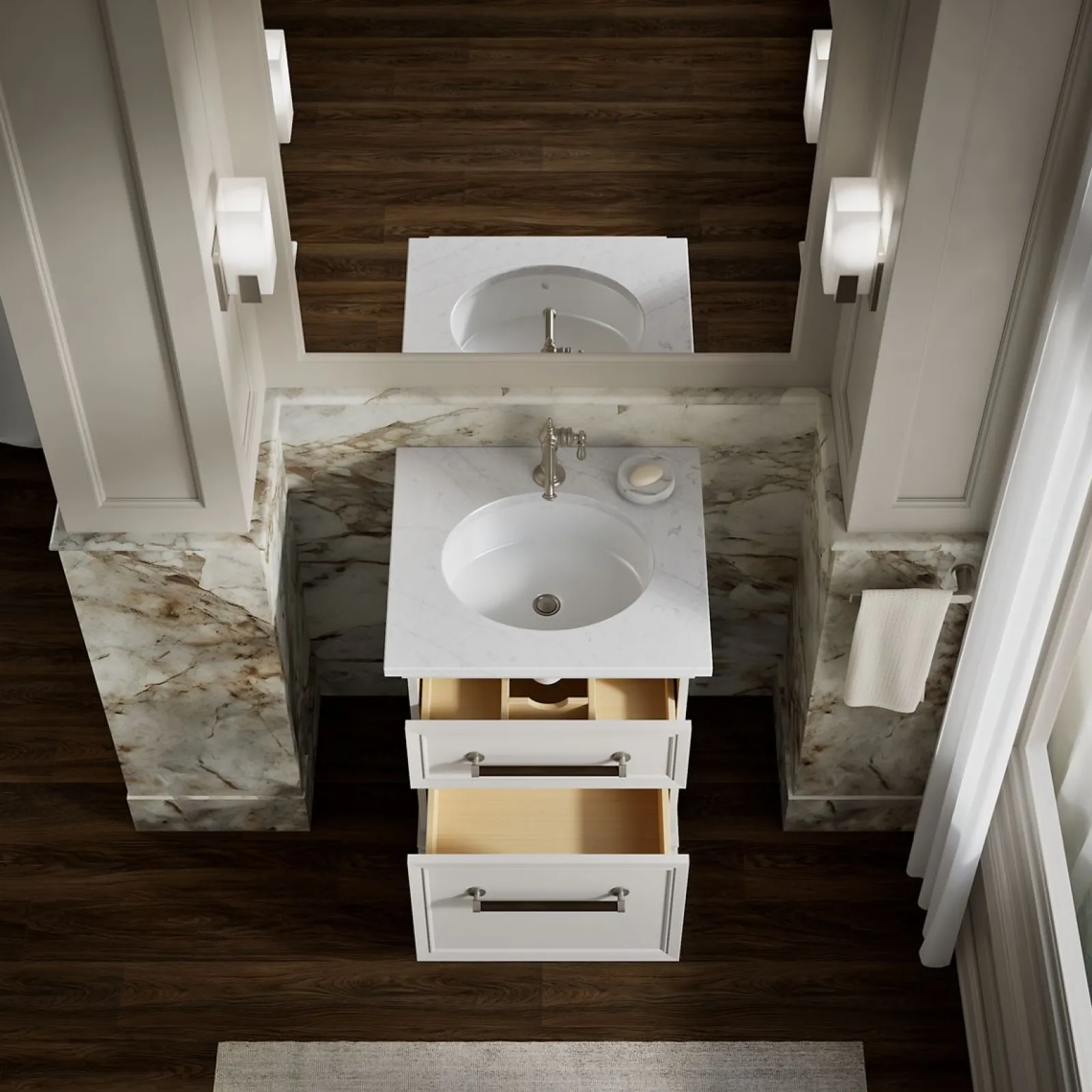 24" bathroom vanity cabinet^Kohler Best