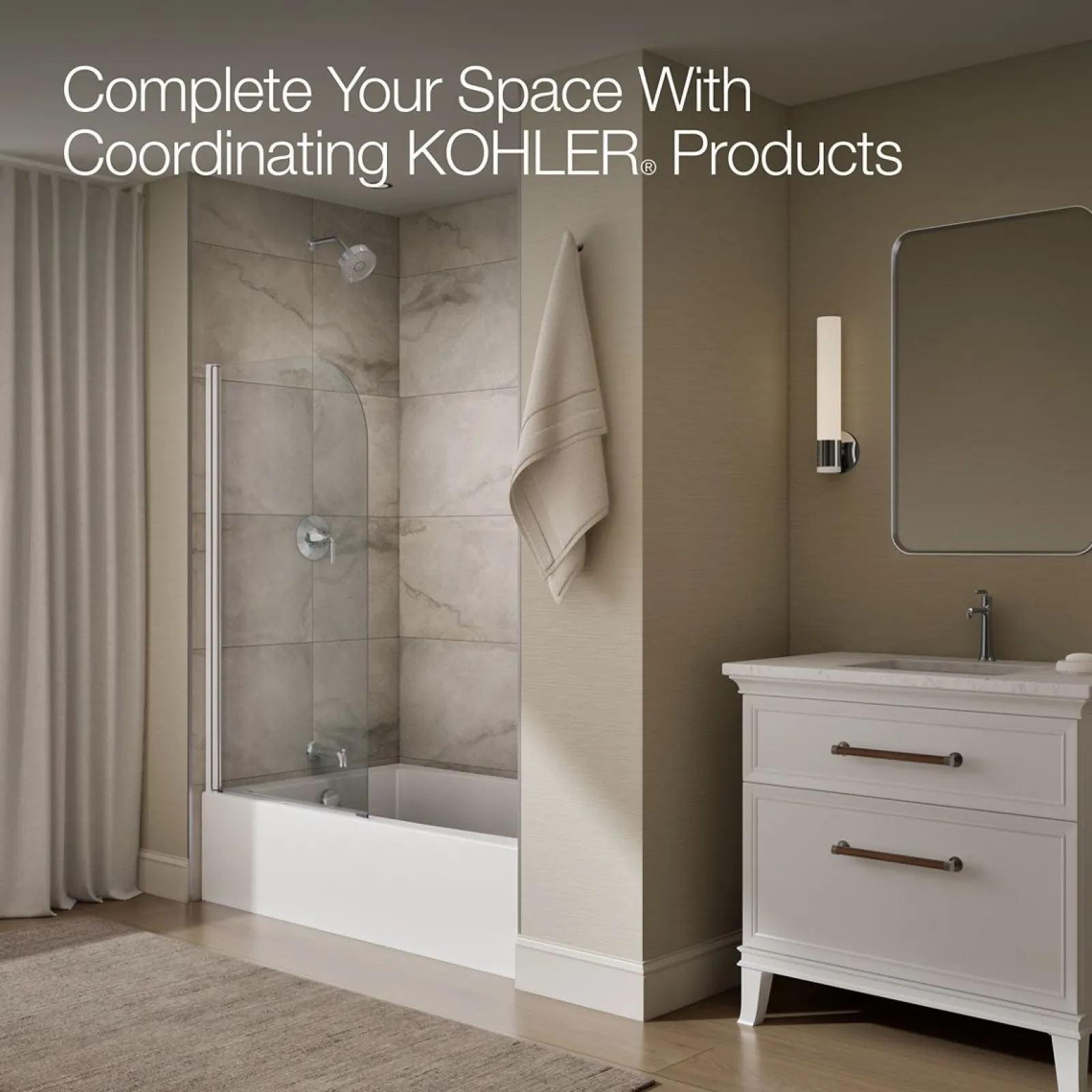 32" bath screen^Kohler Clearance