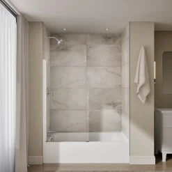 Bath screen, 56-15/16