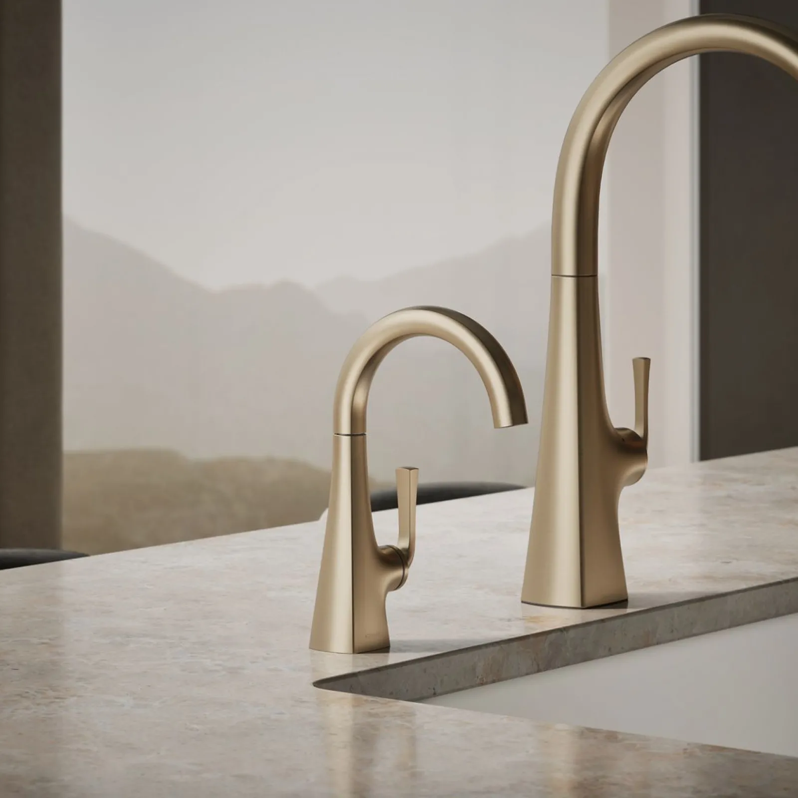 Beverage faucet^Kohler New