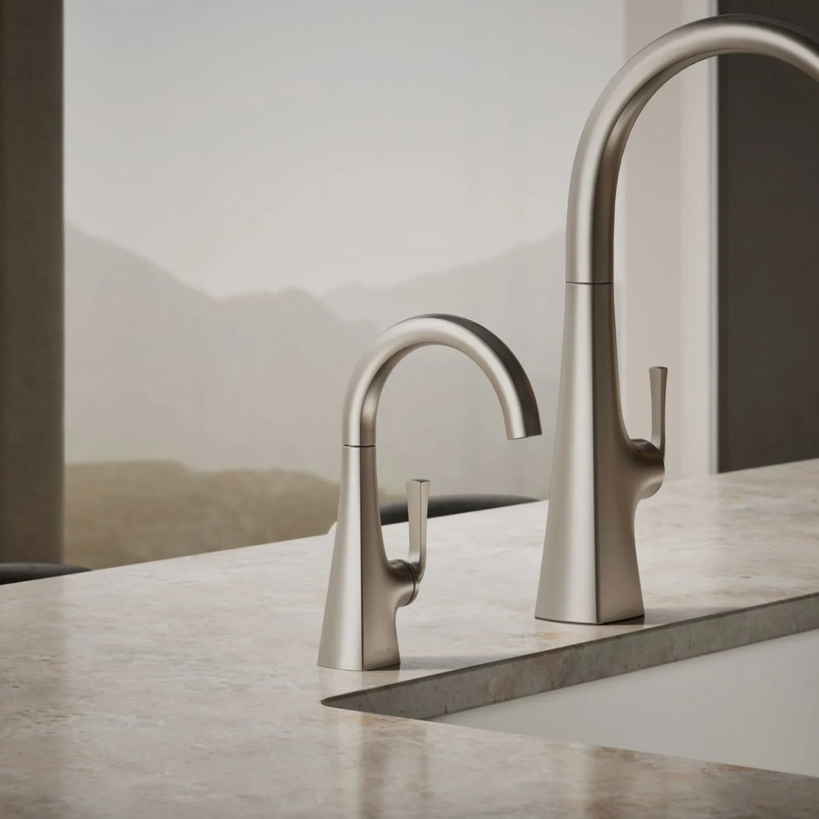 Beverage faucet^Kohler New