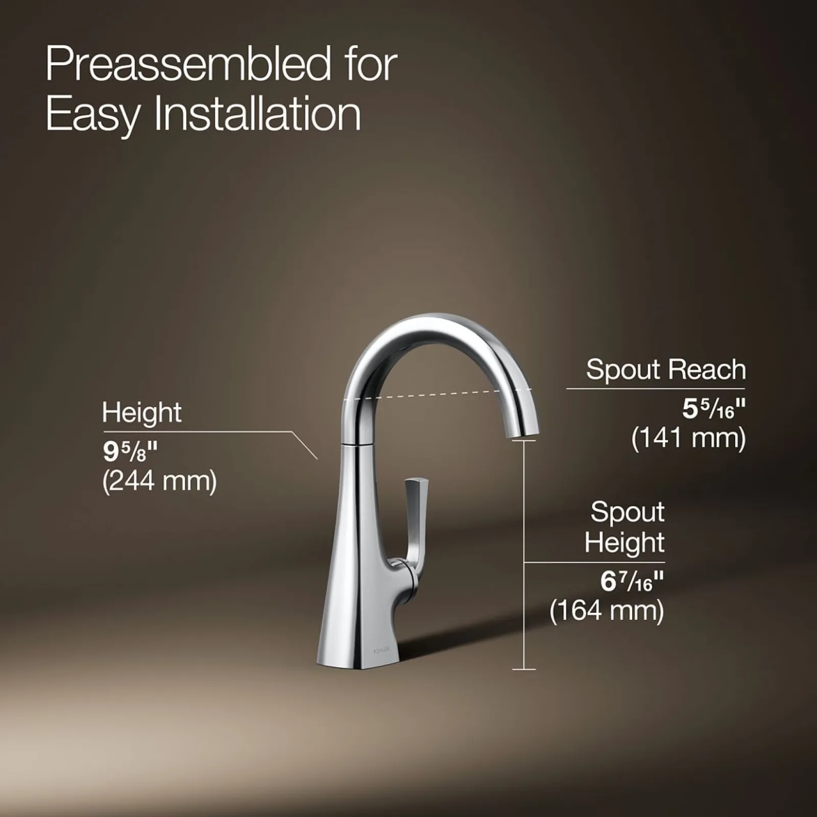 Beverage faucet^Kohler New