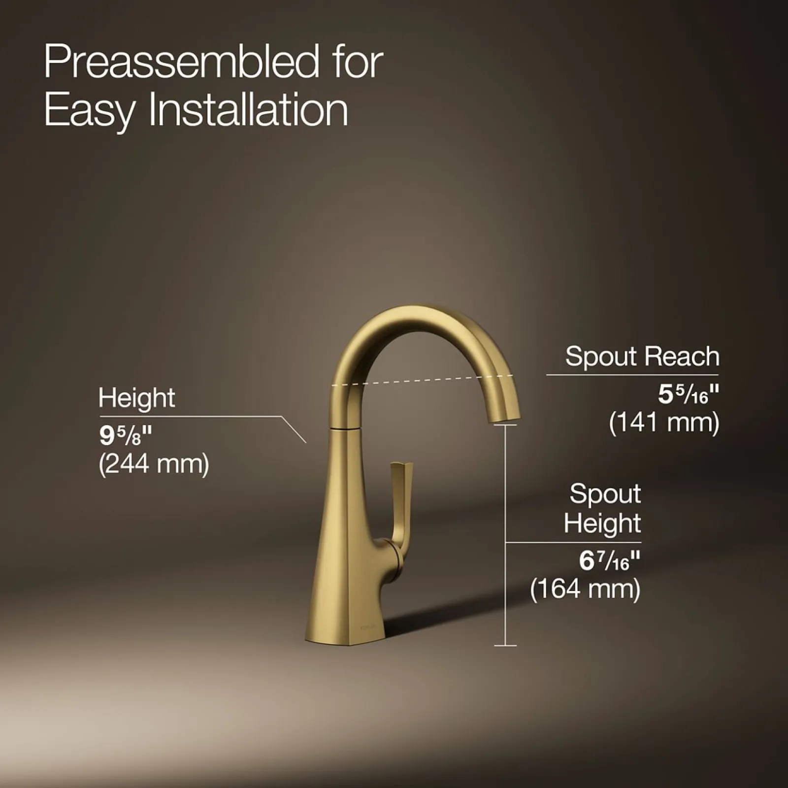 Beverage faucet^Kohler New