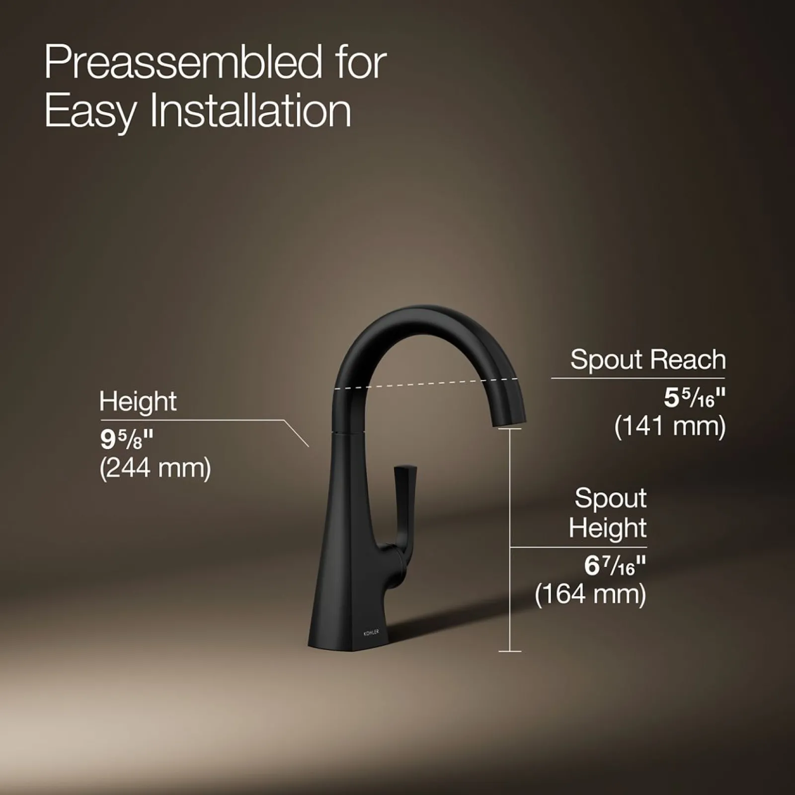 Beverage faucet^Kohler New