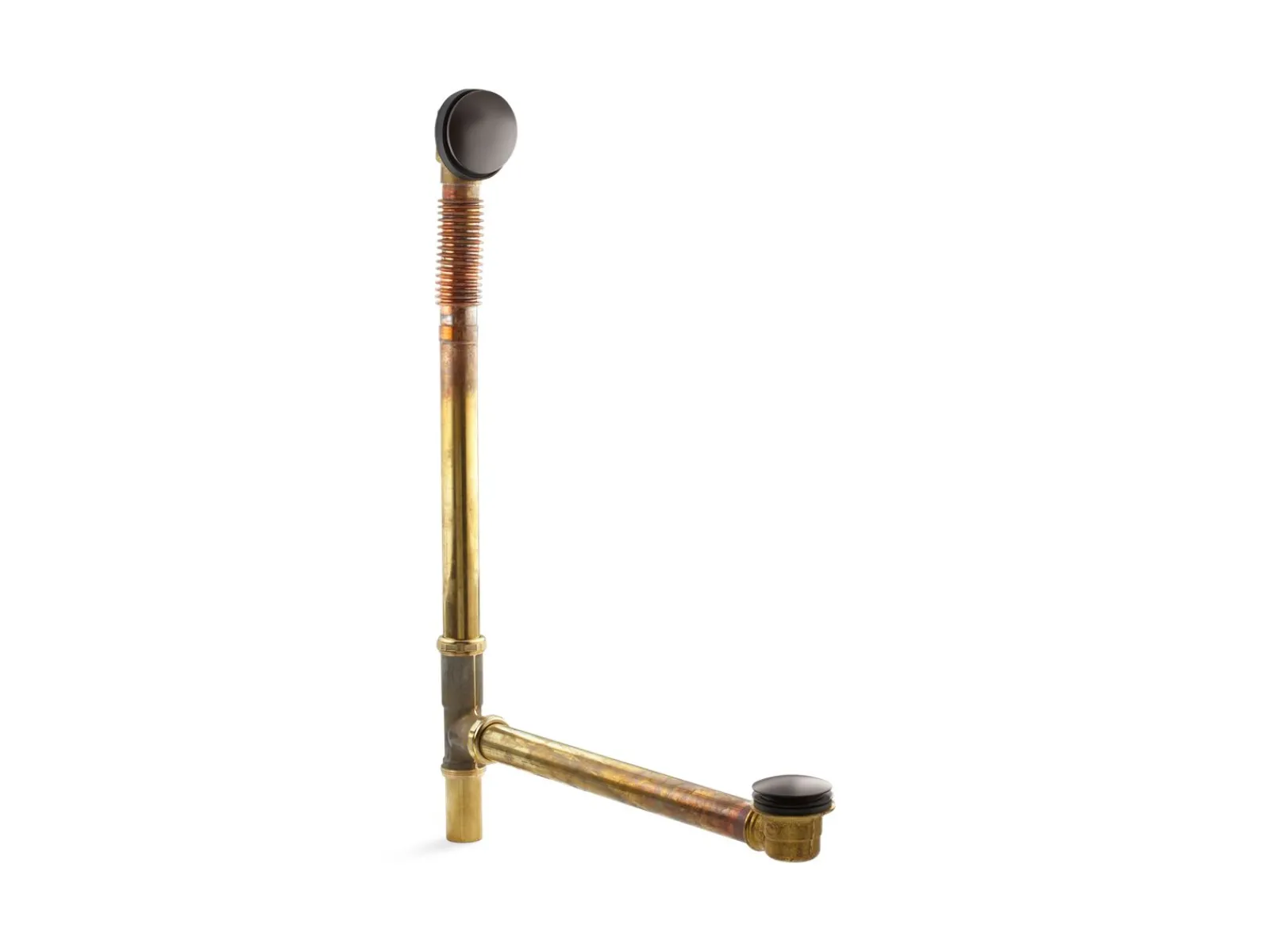 Brass toe tap bath drain^Kohler Online