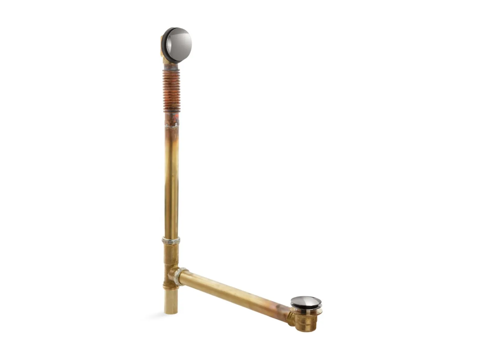 Brass toe tap bath drain^Kohler Online
