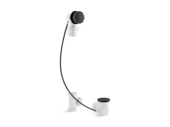 Cable bath drain, less PVC tubing^Kohler Hot