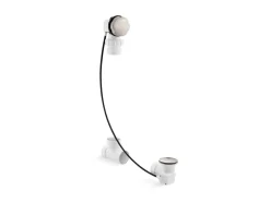 Cable bath drain, less PVC tubing^Kohler Hot