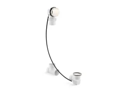 Cable bath drain, less PVC tubing^Kohler Hot