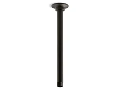 12" ceiling-mount single-function rainhead arm and flange^Kohler Best
