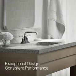 Centerset bathroom sink faucet, 0.5 gpm^Kohler New