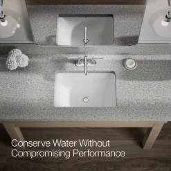 Centerset bathroom sink faucet, 0.5 gpm^Kohler New