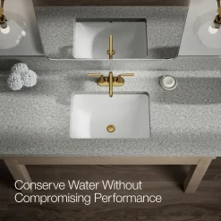 Centerset bathroom sink faucet, 0.5 gpm^Kohler New