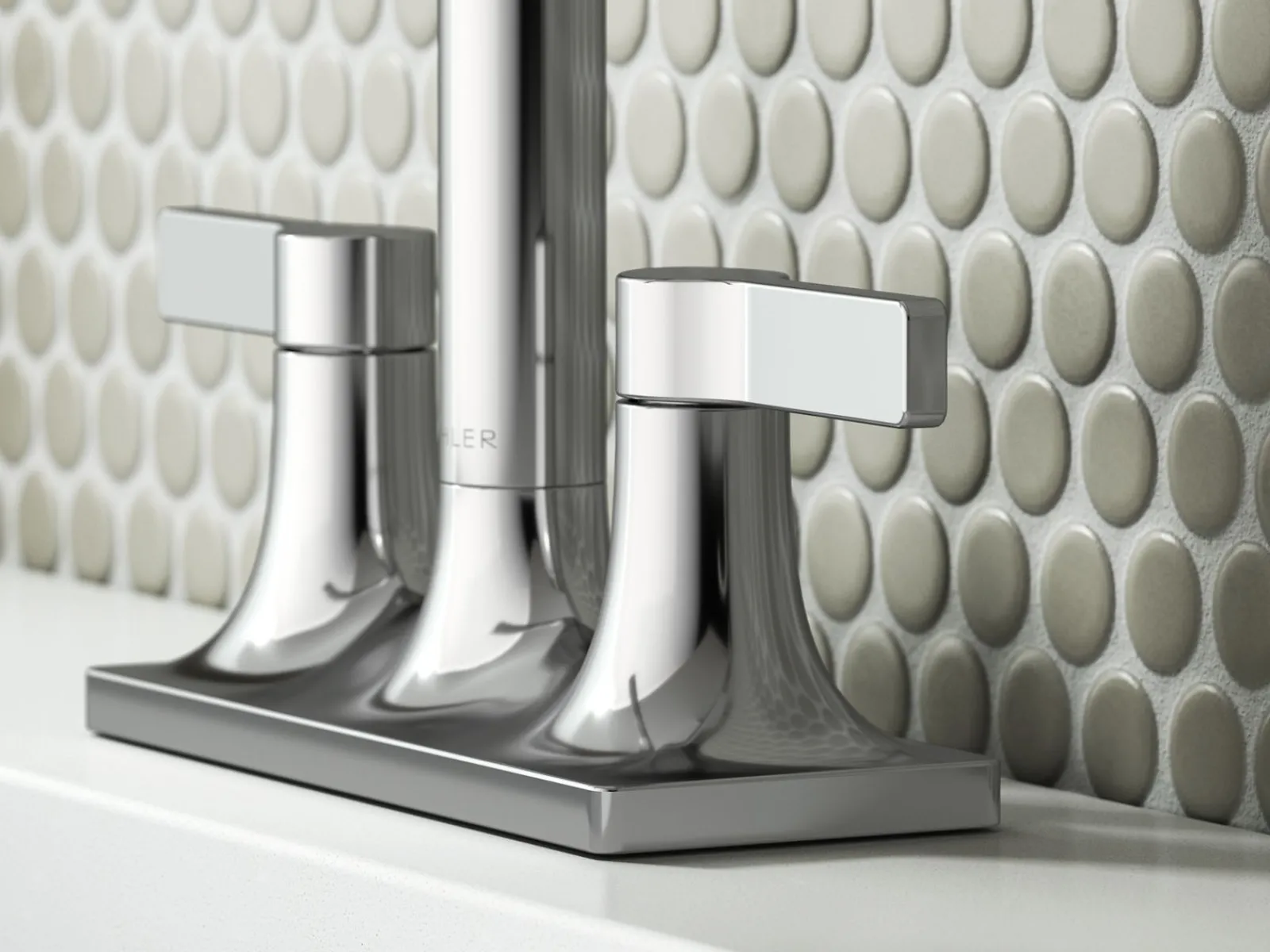 Centerset bathroom sink faucet, 1.2 gpm^Kohler