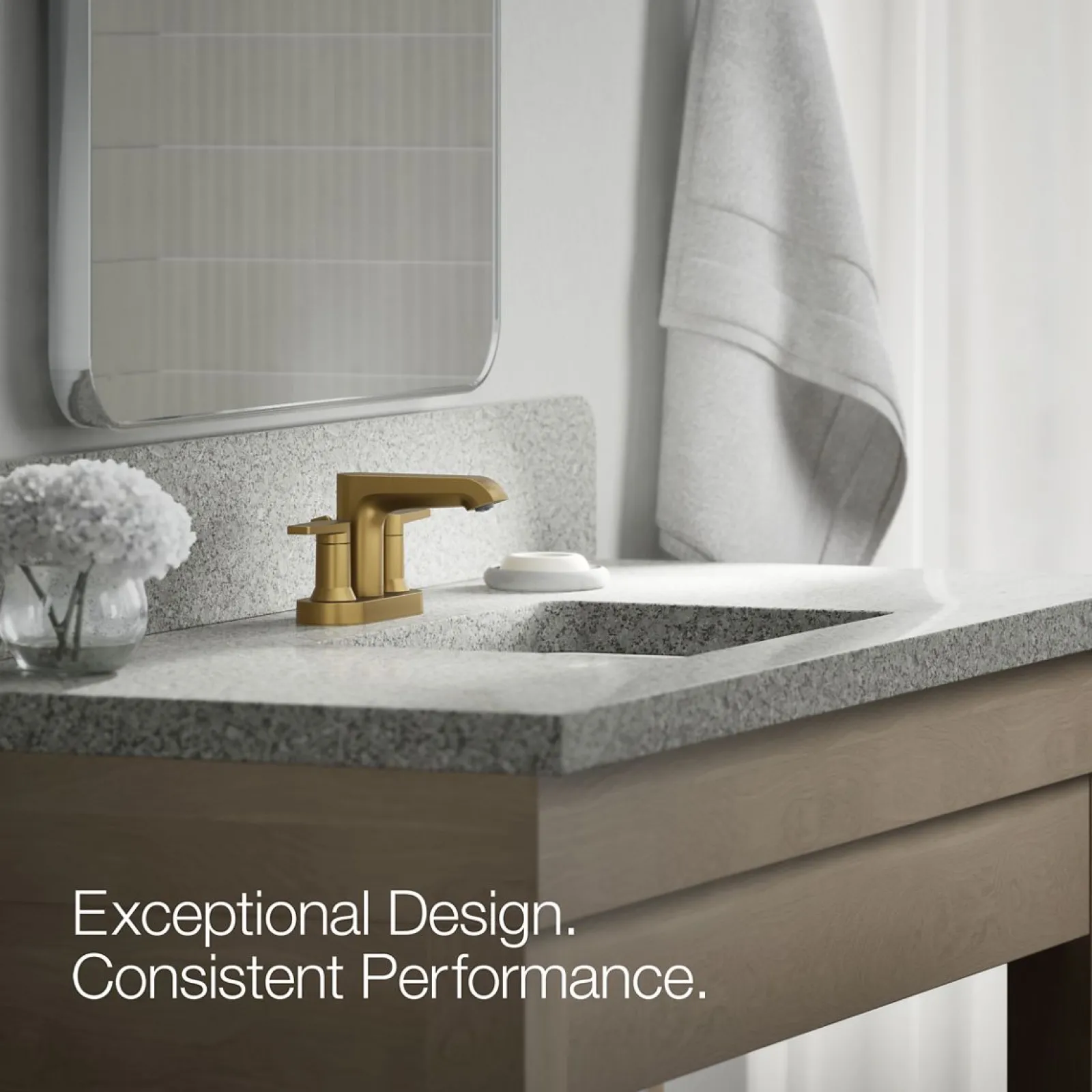 Centerset bathroom sink faucet, 1.2 gpm^Kohler Clearance