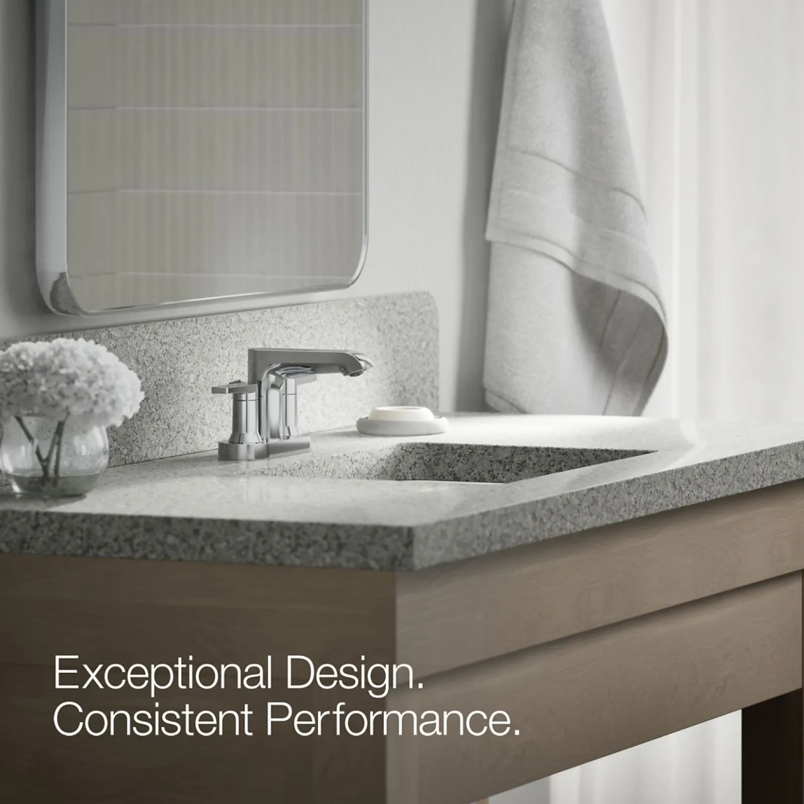 Centerset bathroom sink faucet, 1.2 gpm^Kohler Clearance