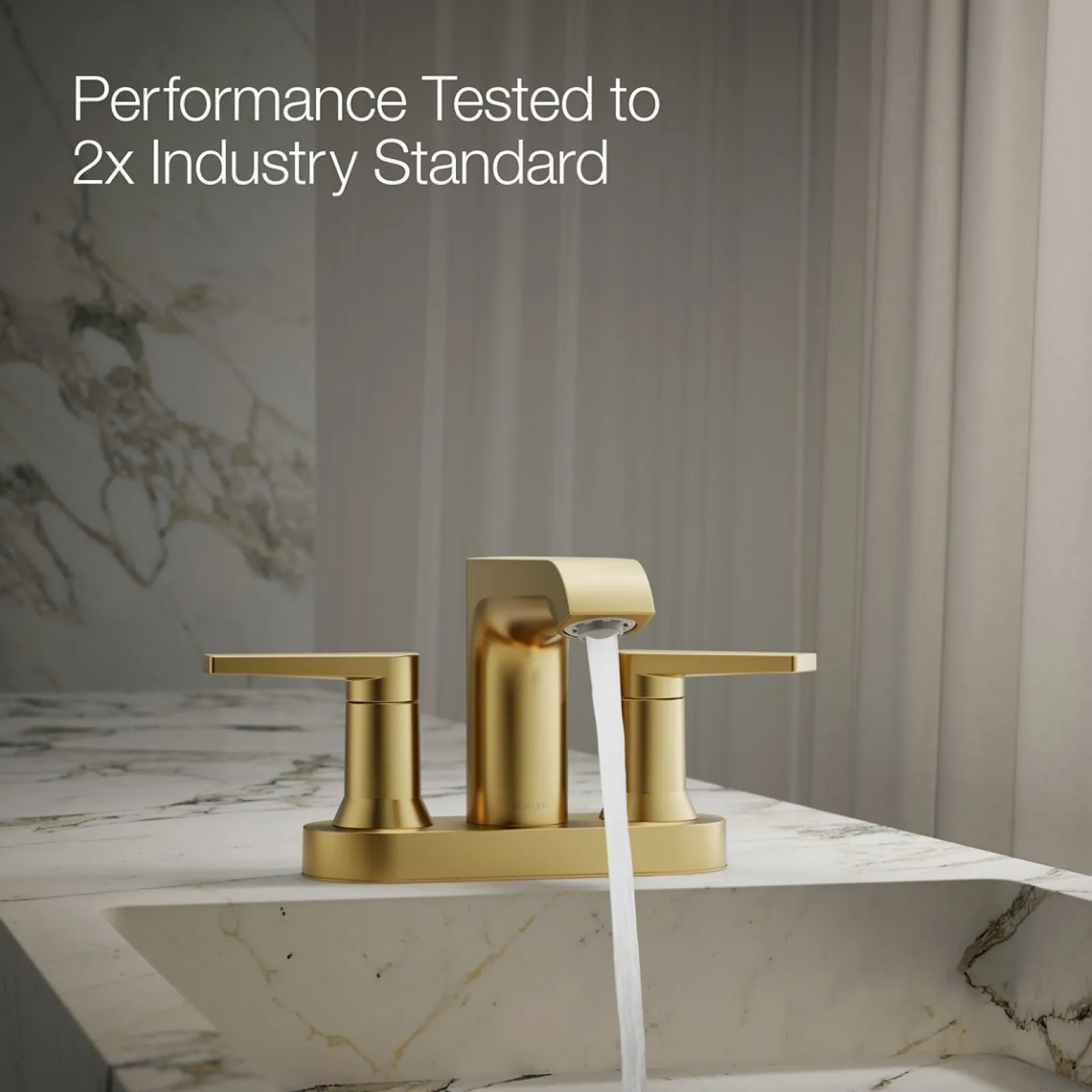 Centerset bathroom sink faucet, 1.2 gpm^Kohler Clearance