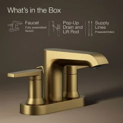 Centerset bathroom sink faucet, 1.2 gpm^Kohler Clearance