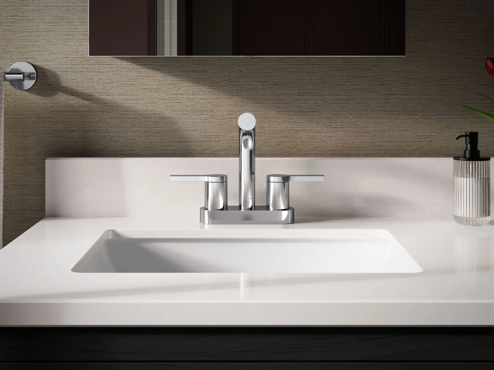 Centerset bathroom sink faucet, 1.2 gpm^Kohler Best