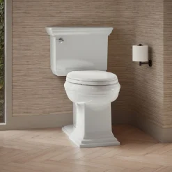 ContinuousClean ST two-piece elongated toilet with concealed trapway, 1.28 gpf^Kohler Outlet