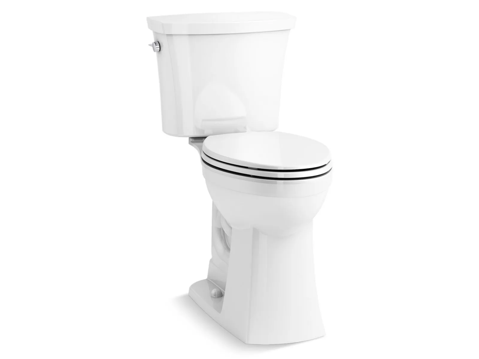 ContinuousClean tall two-piece elongated toilet, 1.28 gpf^Kohler Hot