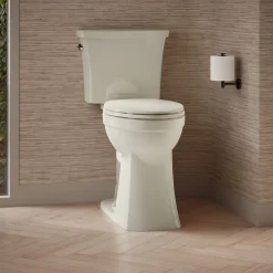 ContinuousClean tall two-piece elongated toilet, 1.28 gpf^Kohler Hot