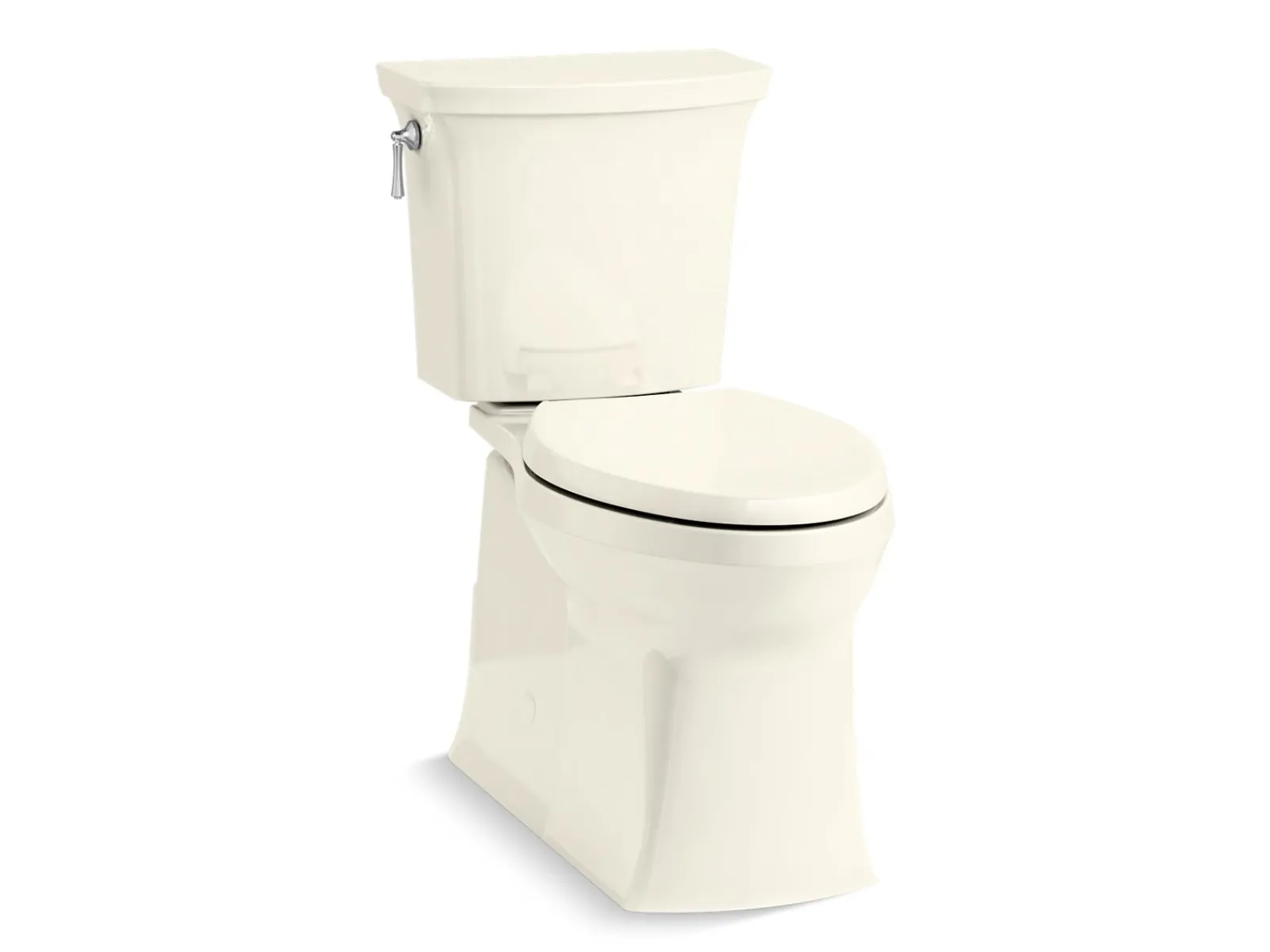 ContinuousClean XT two-piece elongated toilet with skirted trapway, 1.28 gpf^Kohler Online