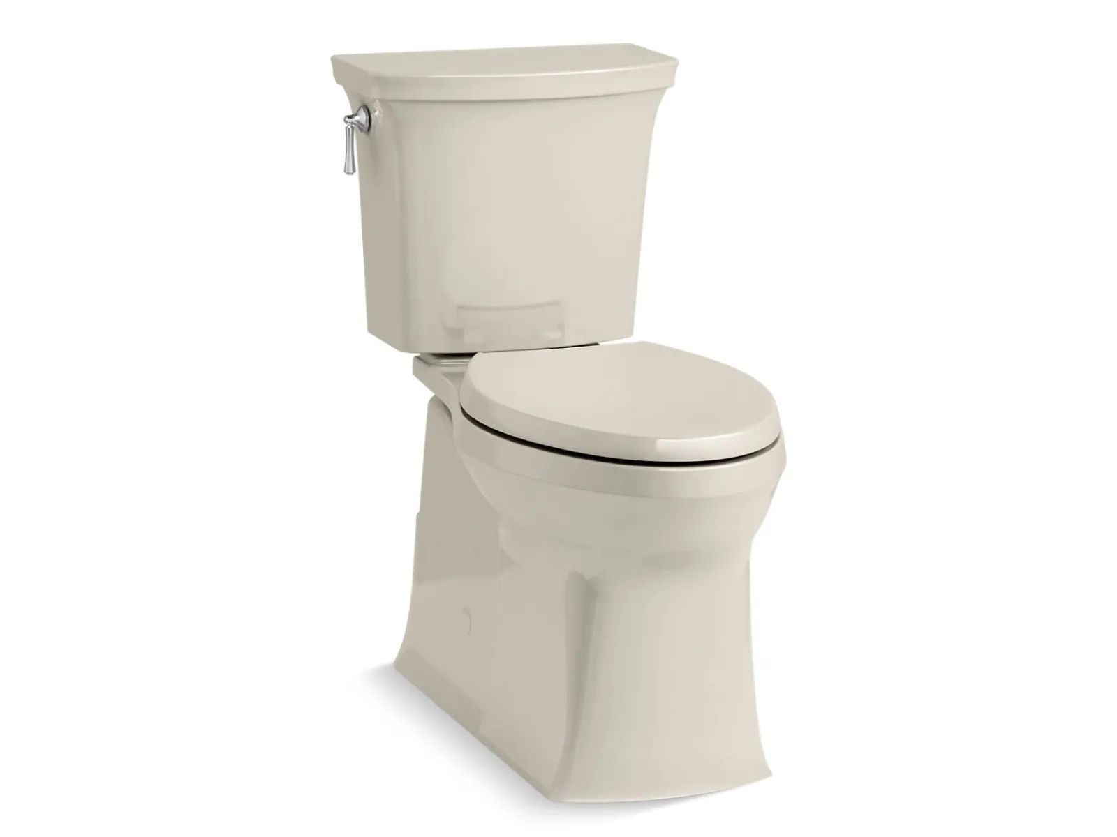 ContinuousClean XT two-piece elongated toilet with skirted trapway, 1.28 gpf^Kohler Online
