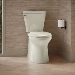 ContinuousClean XT two-piece elongated toilet with skirted trapway, 1.28 gpf^Kohler Outlet