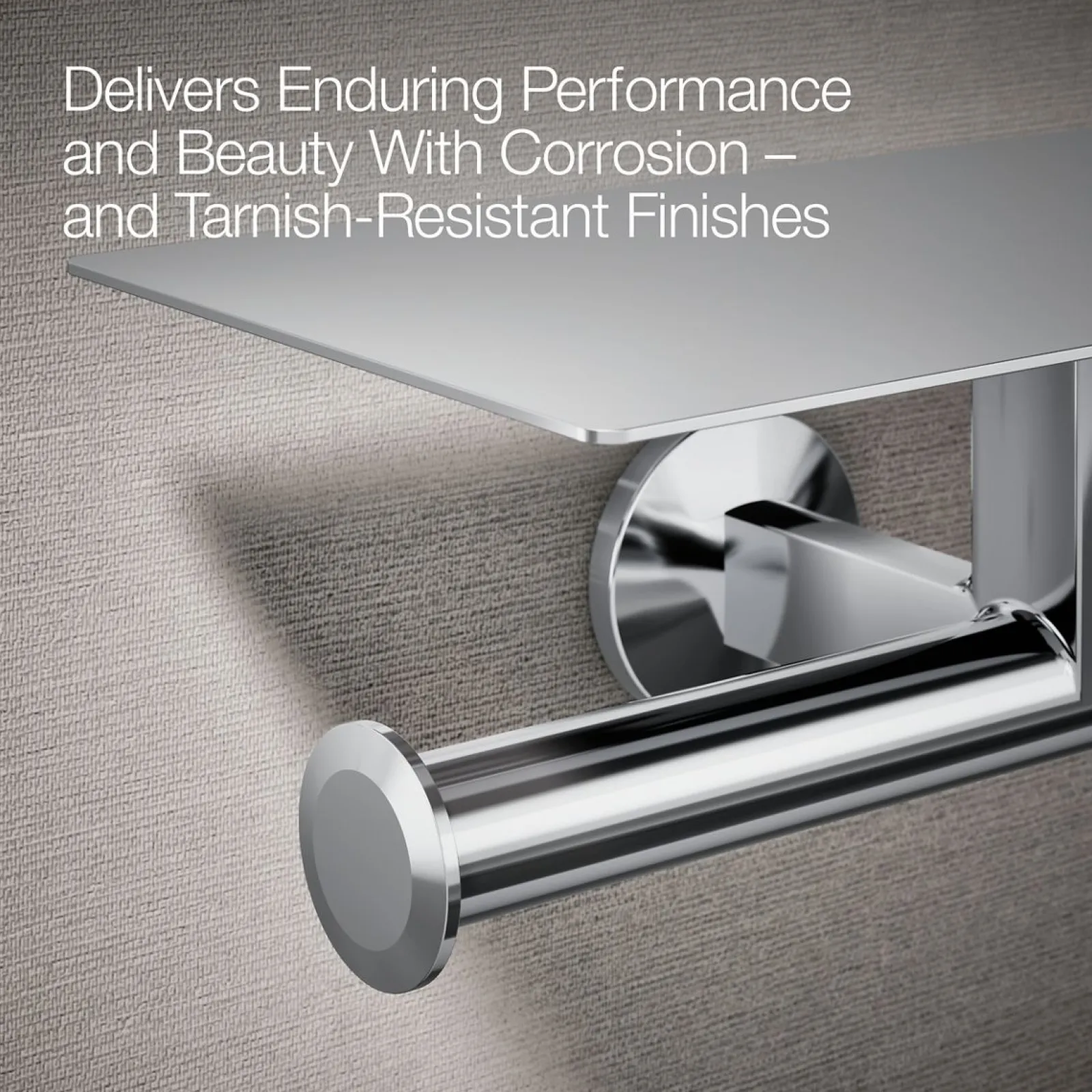 Covered double toilet paper holder^Kohler Hot