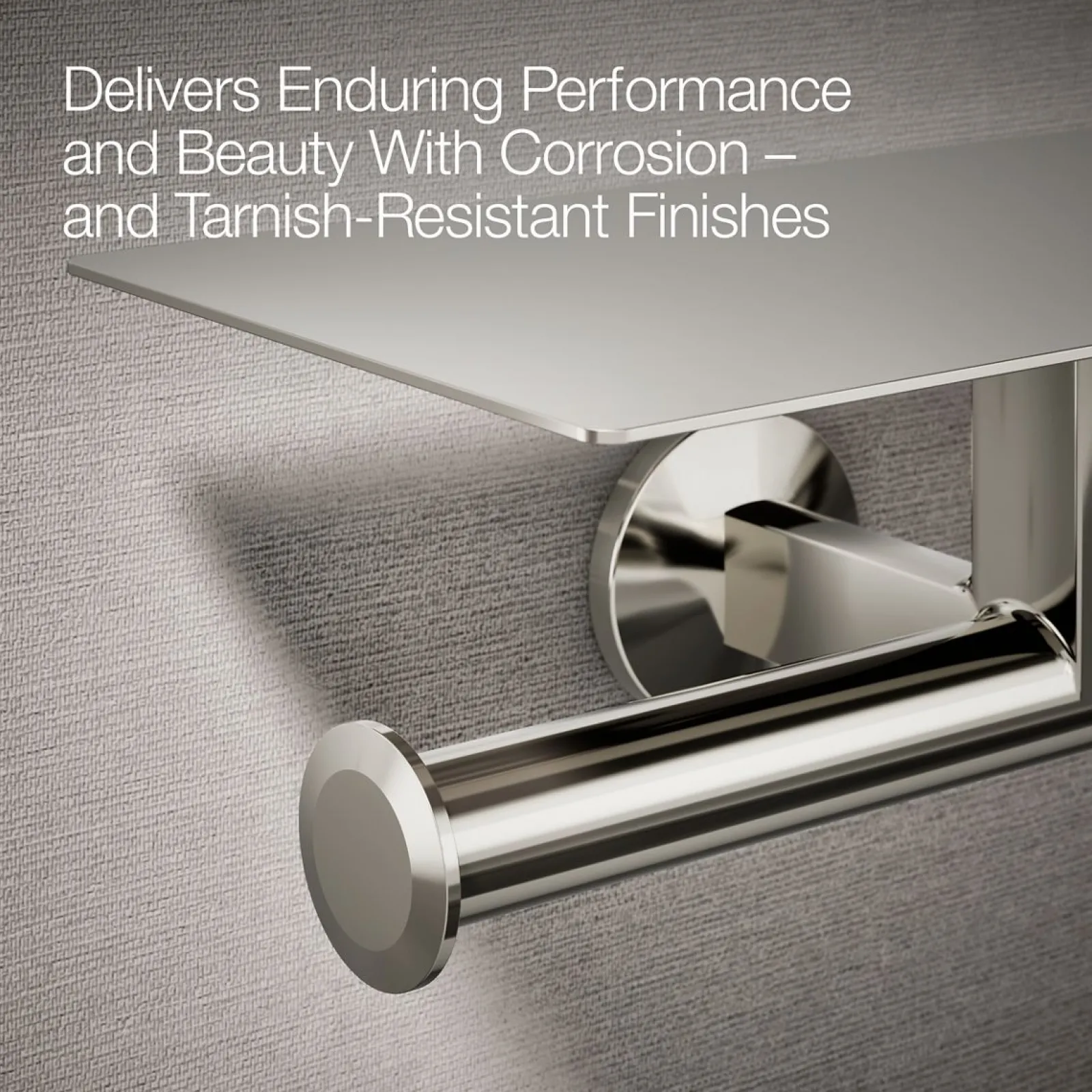 Covered double toilet paper holder^Kohler Hot