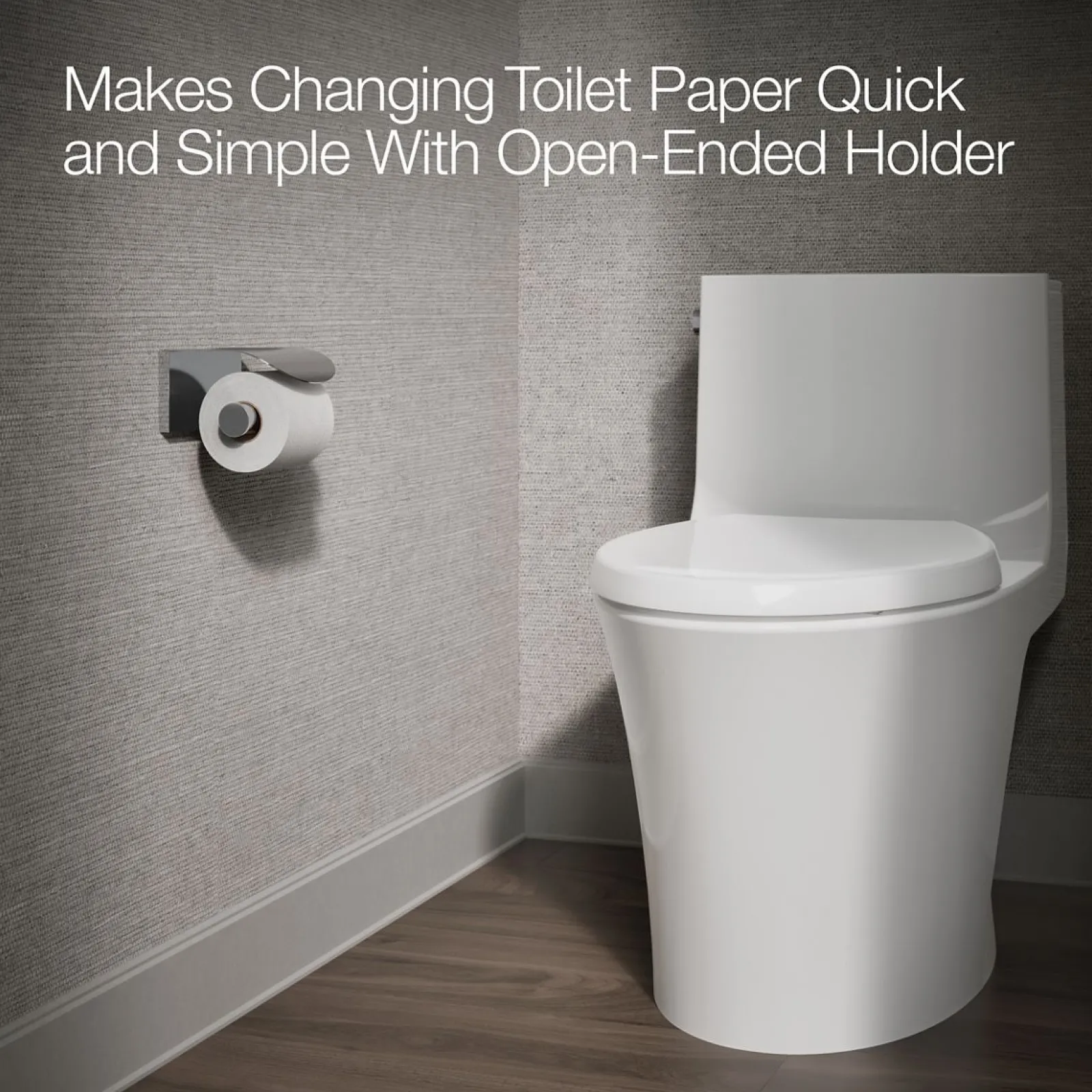 Covered toilet paper holder^Kohler Best
