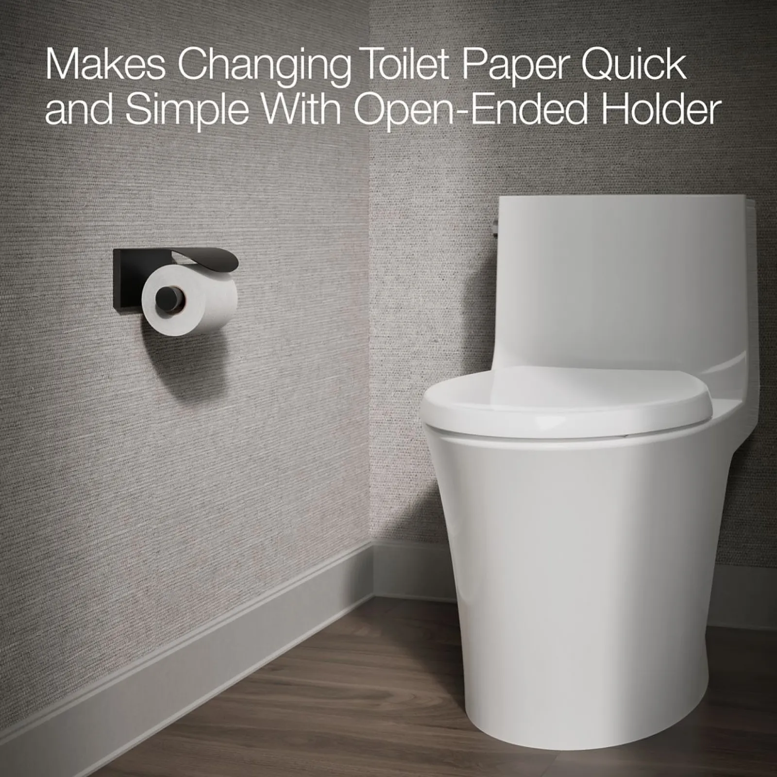 Covered toilet paper holder^Kohler Best