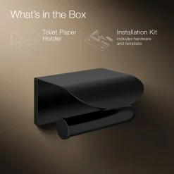 Covered toilet paper holder^Kohler Best