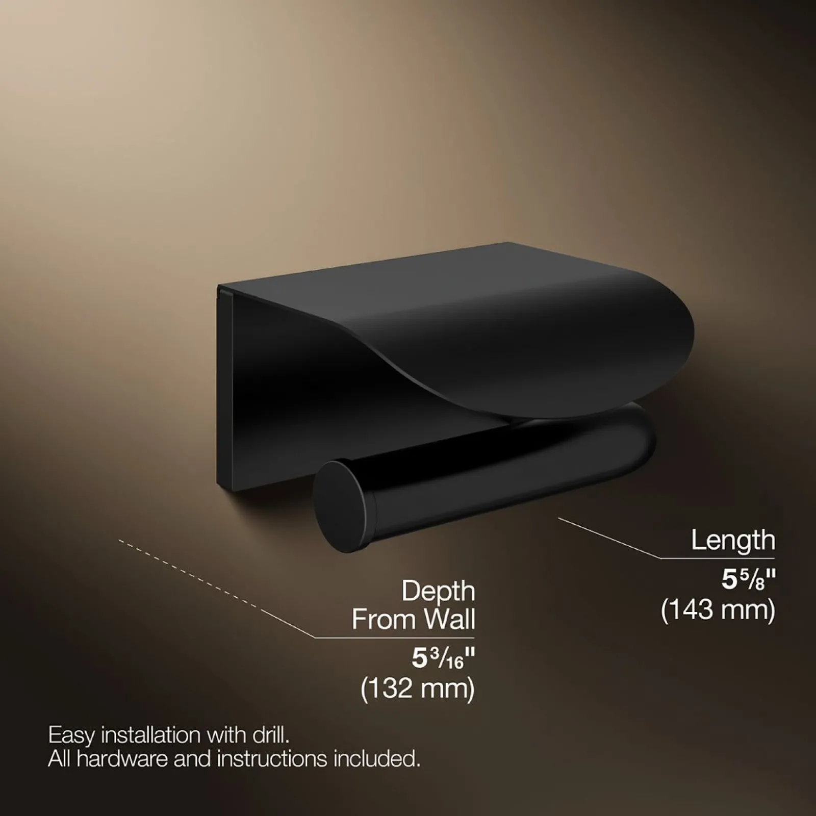 Covered toilet paper holder^Kohler Best