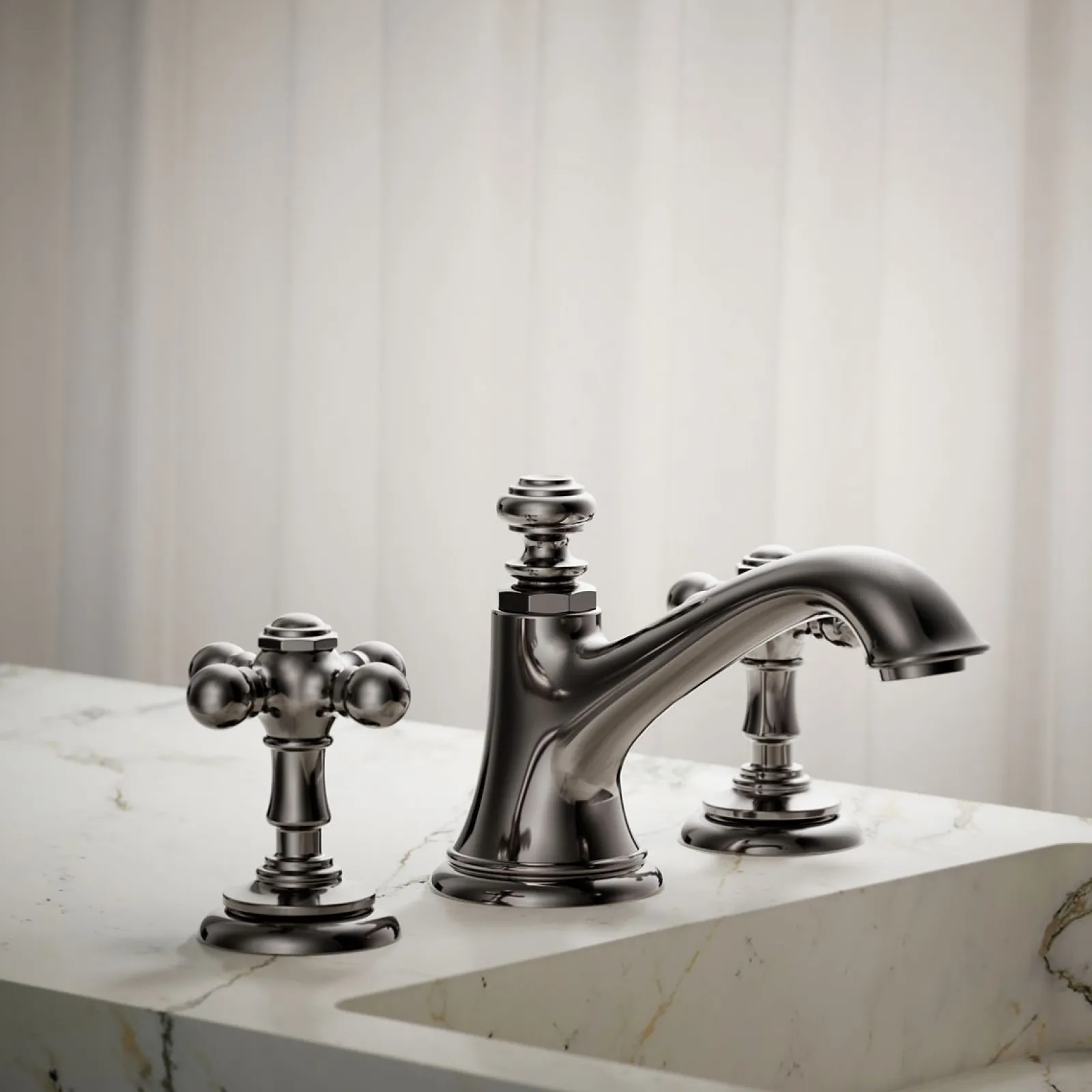 Cross bathroom sink faucet handles^Kohler Outlet